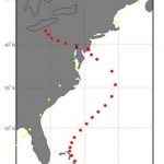 Influence of tropical storms on turbidity in Chesapeake Bay, USA