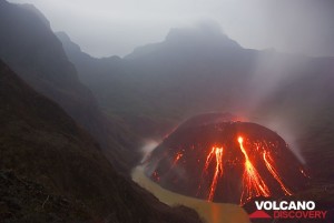 Lava dome. Image: Volcano Discovery